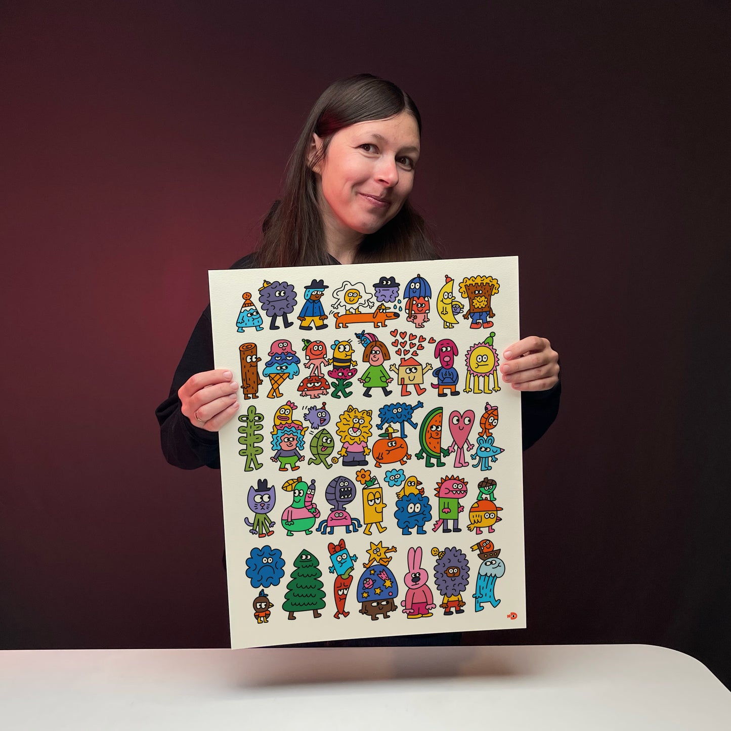 Art print “Funny guys”