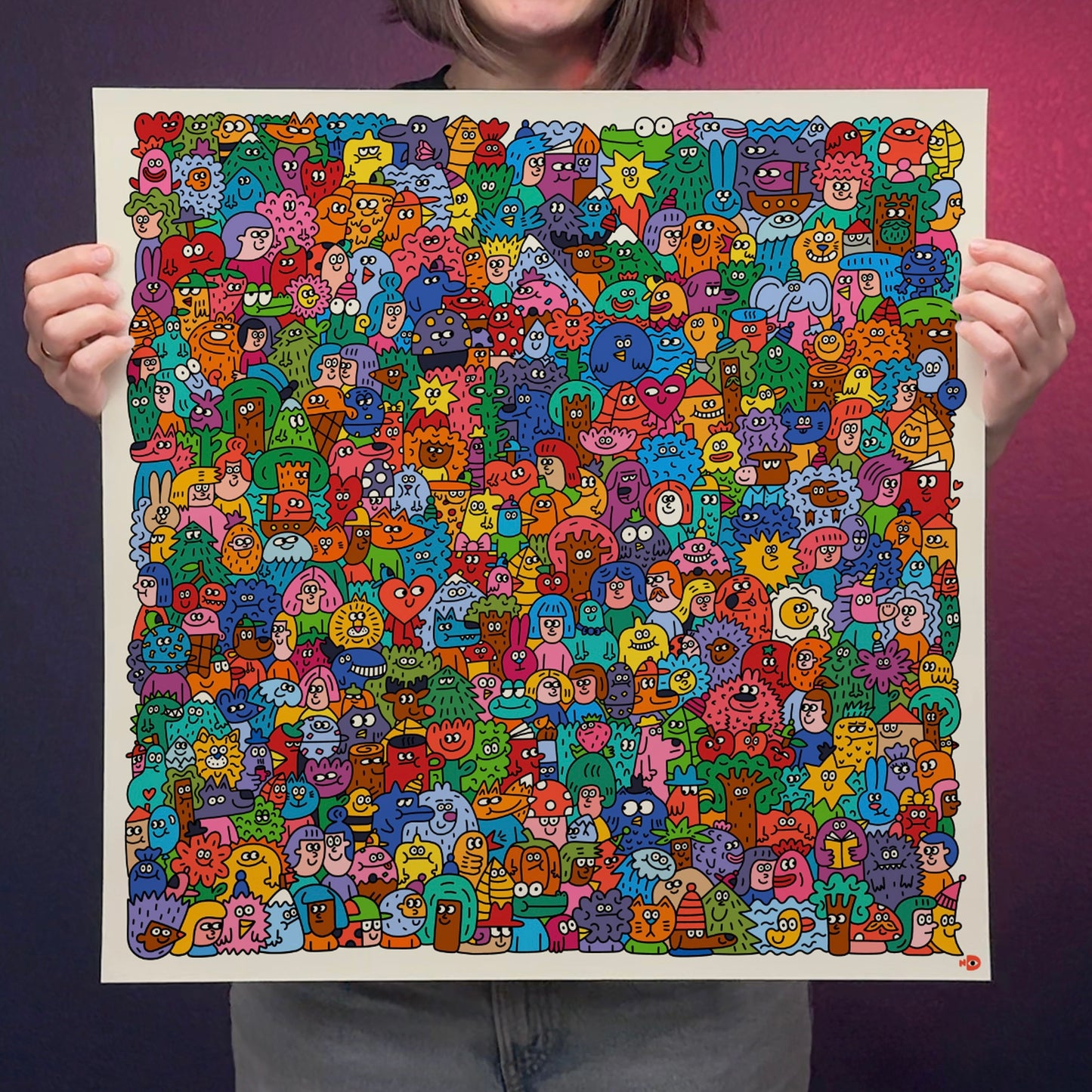 Art print “All Together”