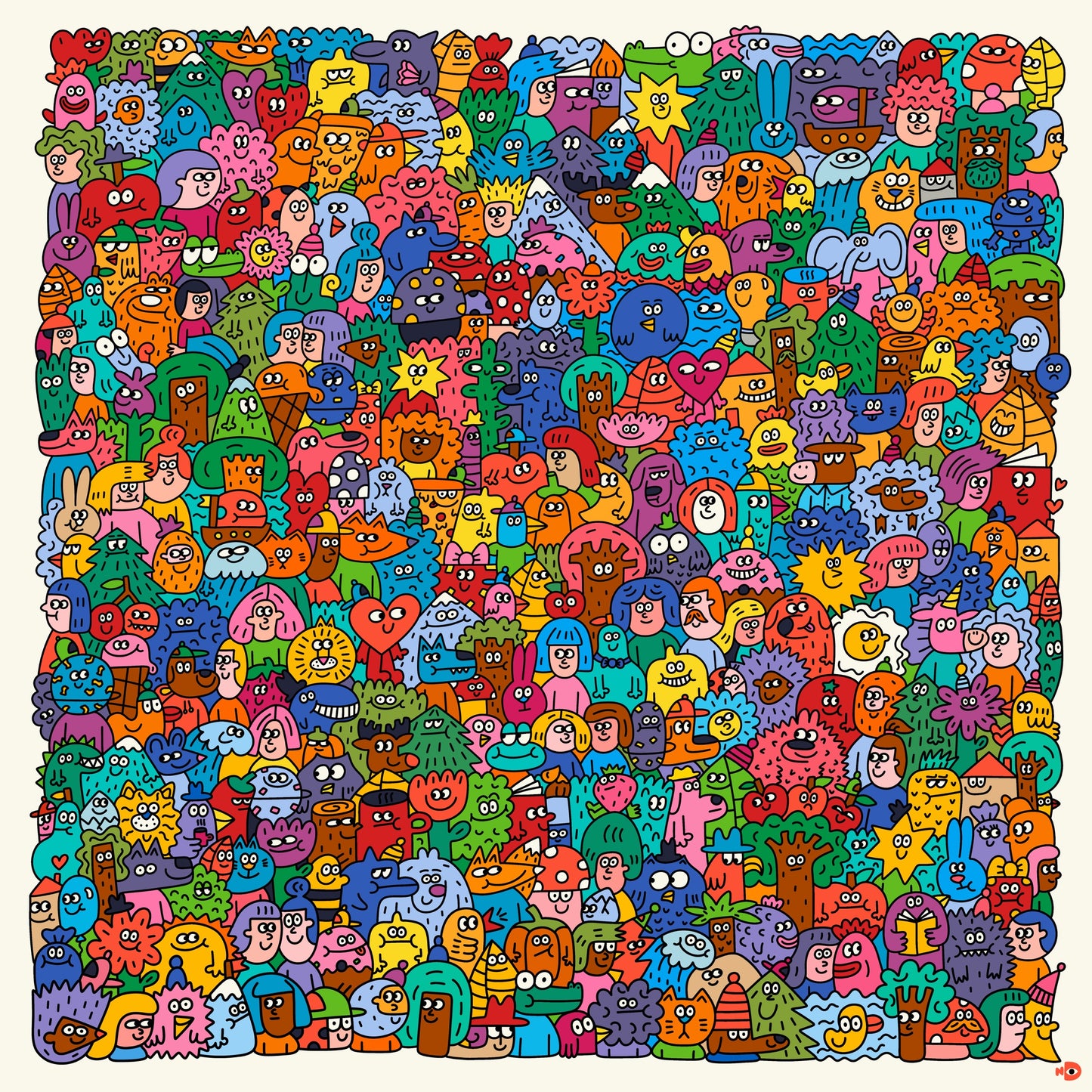 Art print “All Together”