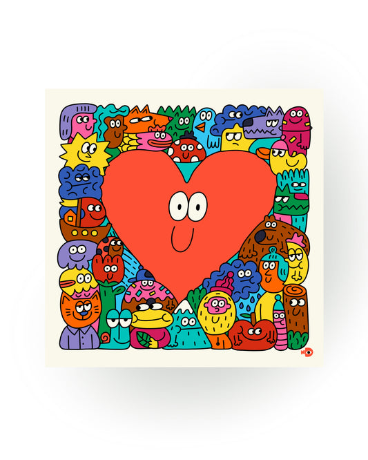 Art print “Mini Heart“ Limited Edition